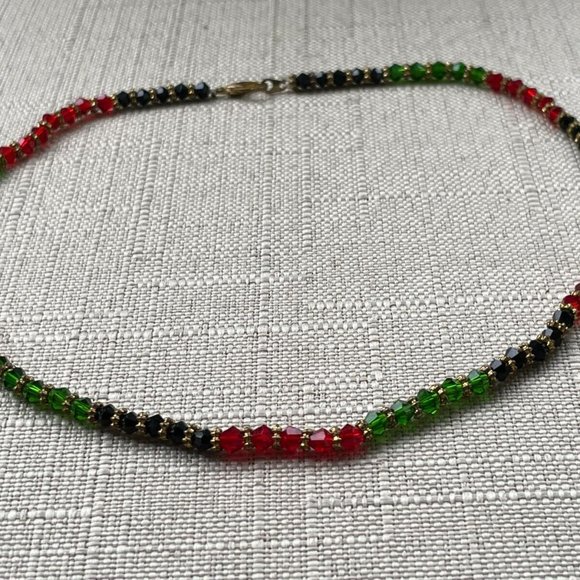 Women Necklace Mala Multi Color Beads Wrap Bracelet Multi Use Jewelry - Picture 7 of 9